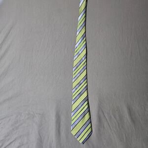 Geoffrey Beene Green, Blue, White Neck Tie